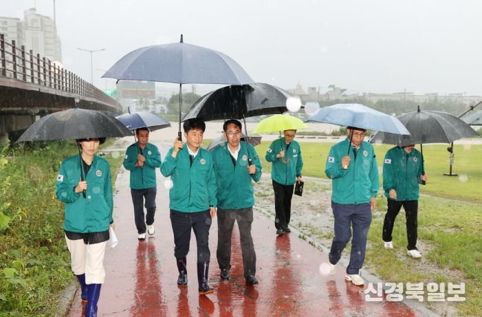 이양섭 의장 폭우 피해지역 긴급 현장 점검
