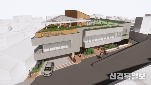 옥인동 공영주차장 조감도