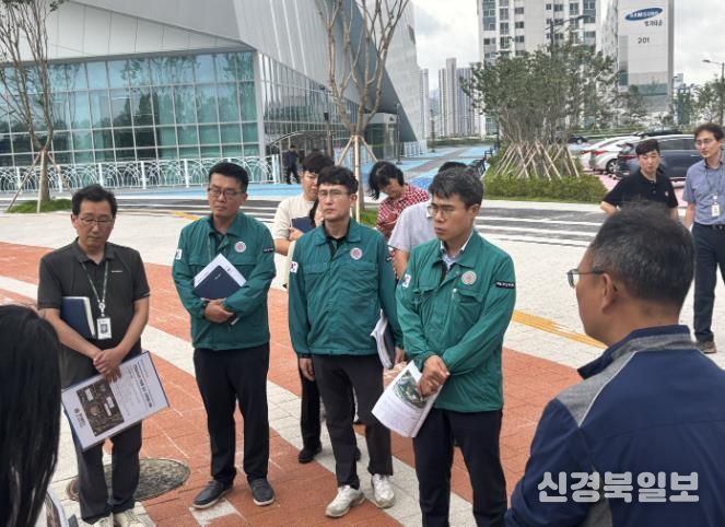 김신호 부시장 동부양산 현장행정_웅상센트럴파크.