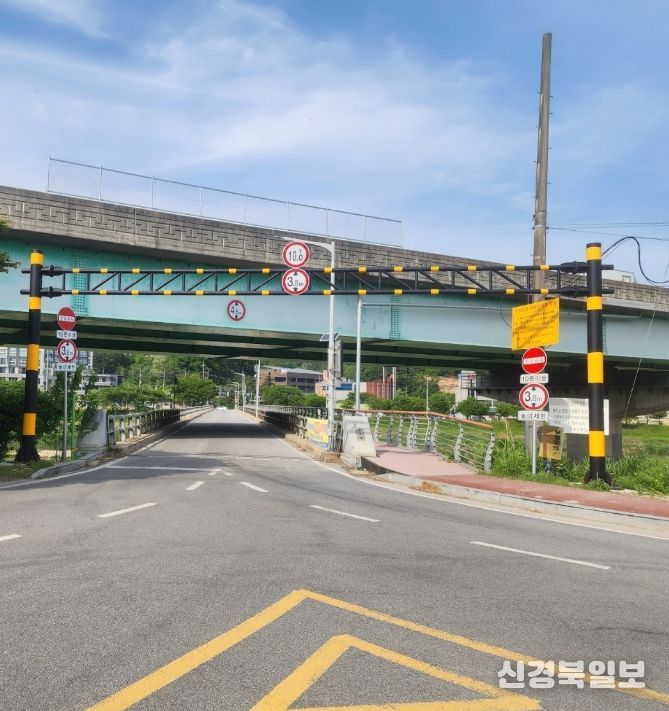 한정교 차량 통행 제한 조기 해제