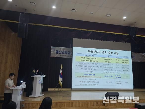 울산교육종단연구 2차 연도 본조사 시작