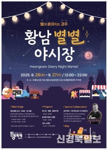 ‘황남상가시장 별별야시장’ 포스터