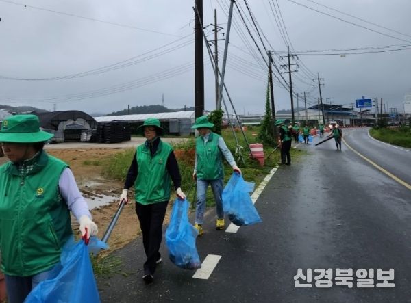 추석맞이 연도변 풀베기