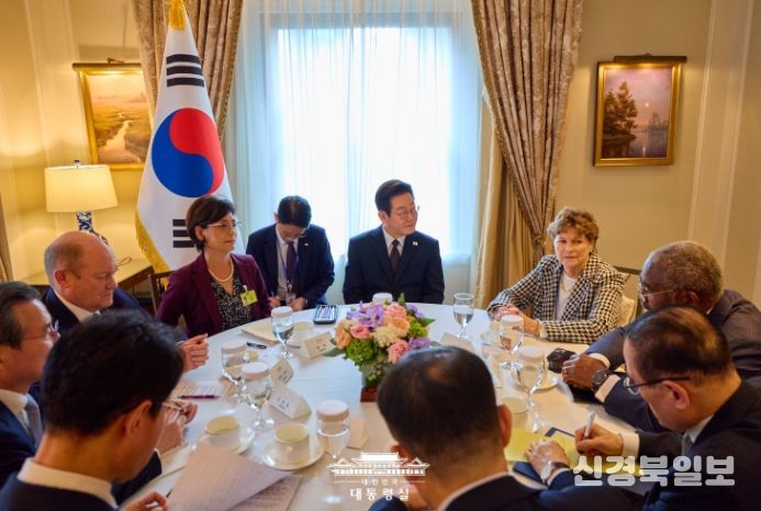 미 상·하원 의원단 접견(대통령실)