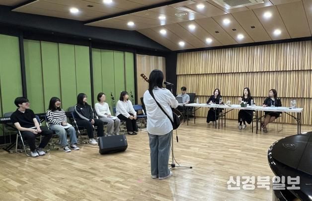 음악 계열 모의 실기 프로그램 운영 사진