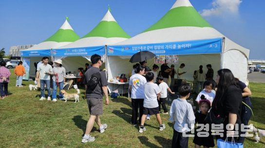 포항시는 11일과 12일 포항종합운동장 만인당 잔디광장에서 ‘제9회 포항시 반려동물 문화축제’를 개최했다.