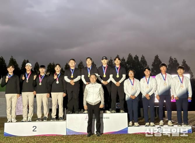 예천군청 김제덕, 세계선수권에 이어 전국체전도 접수