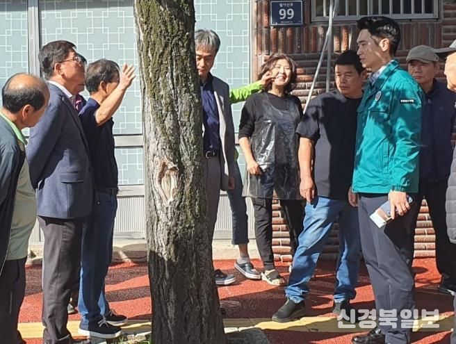경상남도의회 정재욱 도의원, 노후 가로수 주민불편 해소 나서
