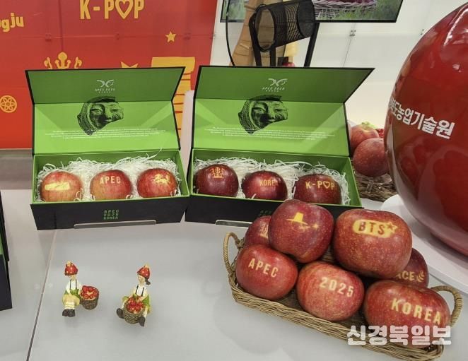 문경 감홍 사과, APEC 정상회의서 빛나