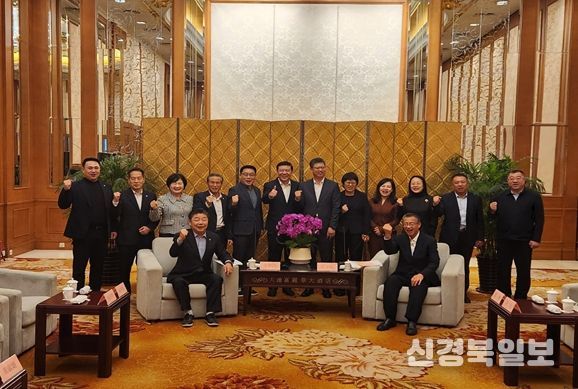 중국 다렌시 방문 양 도시 의회 간 교류 및 우호 협력 논의