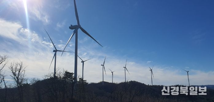 봉화 석포면 ‘오미산 풍력발전단지’ 준공
