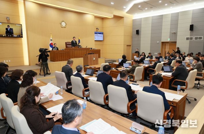 제282회 예천군의회 제2차 정례회 개회