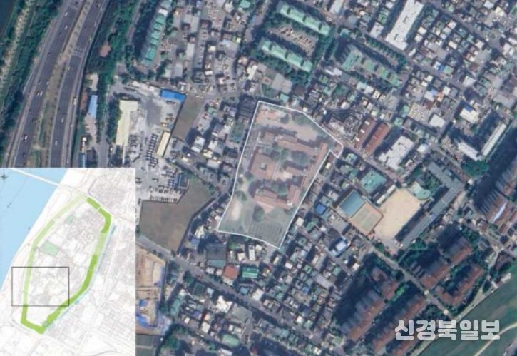 풍납동 창의마을부지 위치도