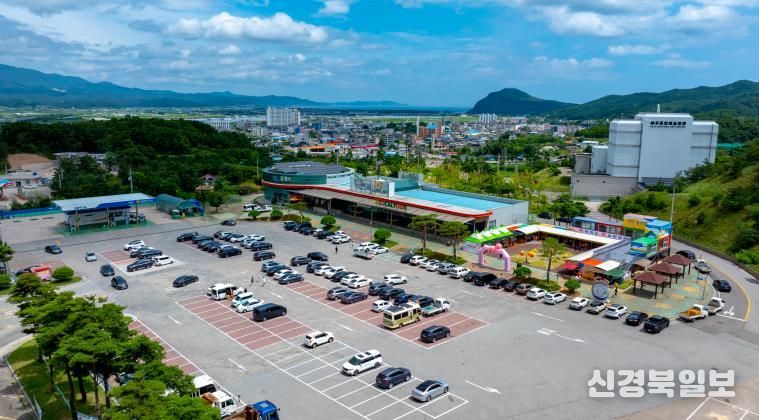 영덕군 영해휴게소 전경