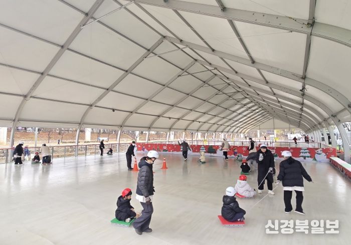 팔거천 야외케이트장 개장