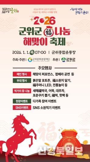 군위 해맞이 축제(포스터)
