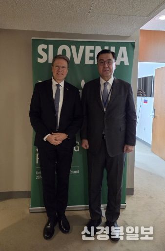 Samuel Žbogar 안보리 의장(주유엔슬로베니아 대사) 면담