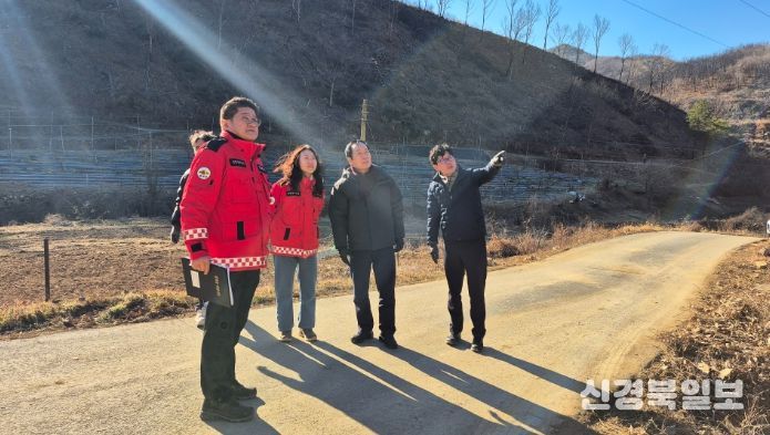 산불피해지 위험목 제거사업 특별안전점검 추진
