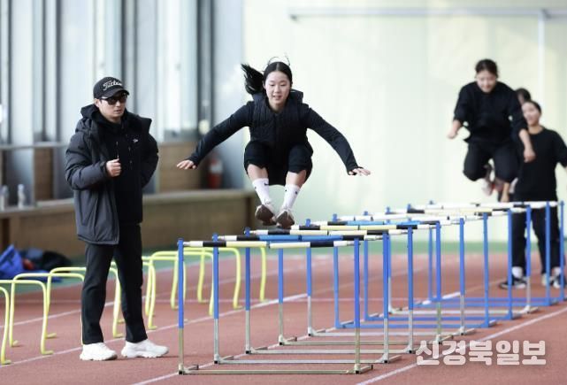 대한육상연맹 전지훈련선수단, 육상도시 예천서 동계합숙훈련 돌입
