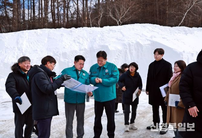 제33회 태백산 눈축제 현장점검