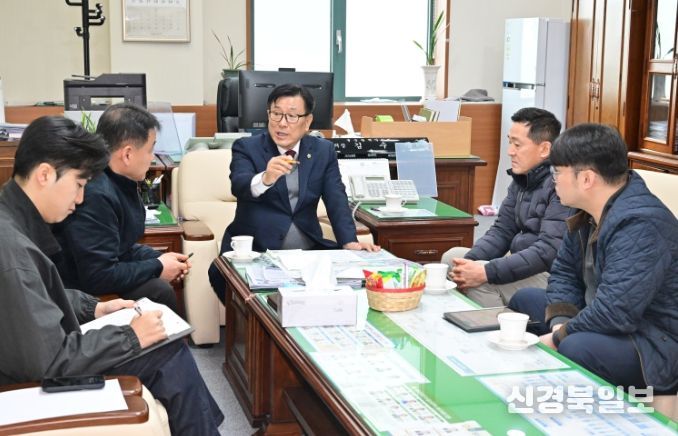 김수종 부의장, 울산동부경찰서 이전 관련 업무 논의