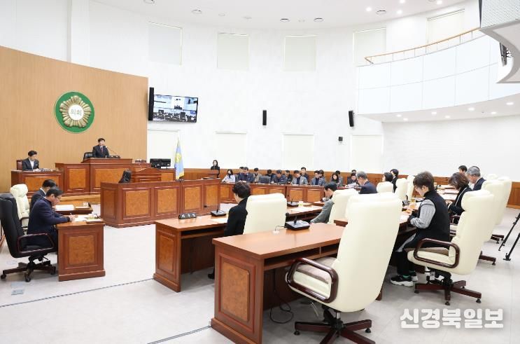 고성군의회, 제307회 임시회 개회