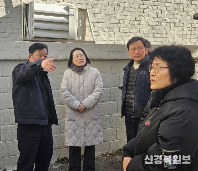 서구의회 고선희 의원, 45년 노후주택 합동 현장점검