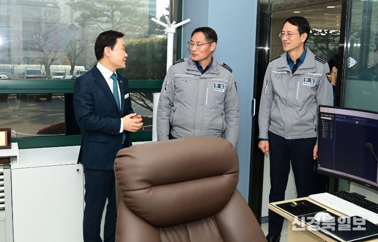 고령군, 설 연휴 종합상황실 근무자 격려