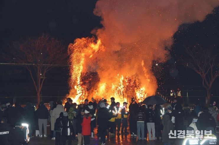 금호강 정월 대보름 축제(전년도 모습)