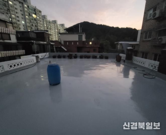 옥상방수(공사후)