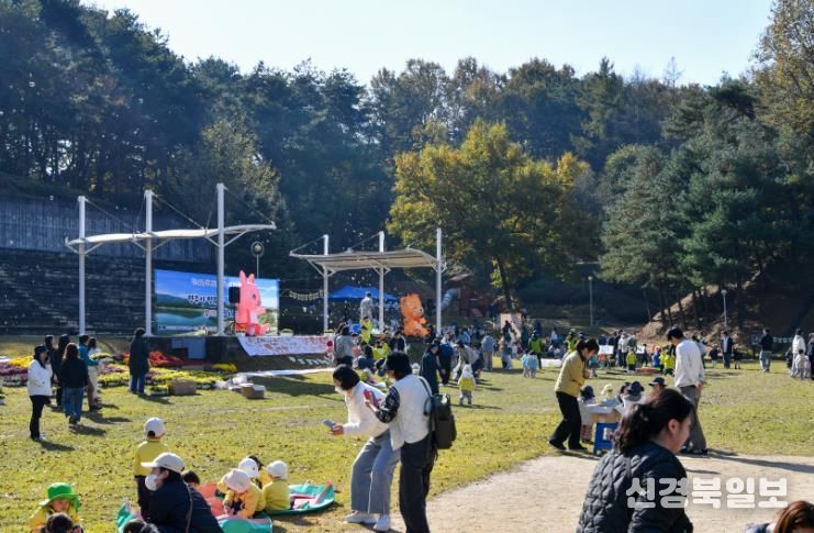 (참고사진-지난해)유아숲 프로그램 가족의 숲 행사가 개최 됐다