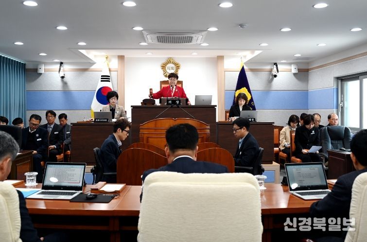 남해군의회 제291회 임시회 제2차 본회의 전경