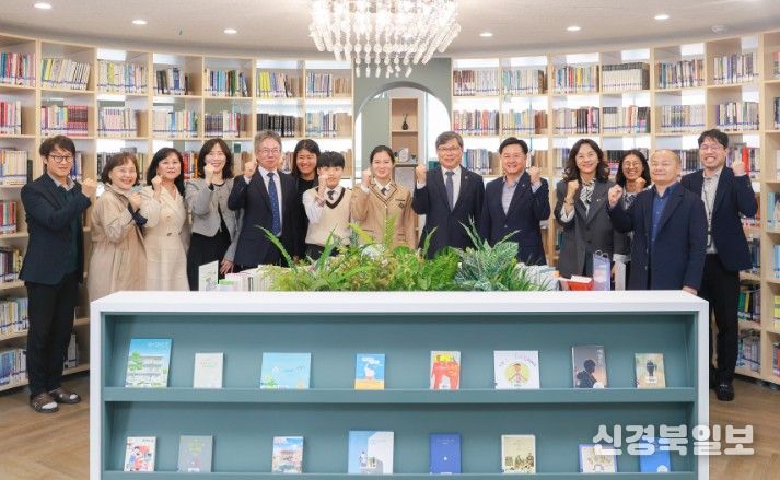 유정기 권한대행, 독서교육 선도학교 정책탐방