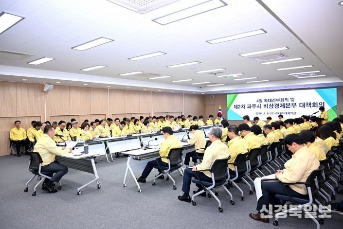 파주시, 비상경제 대응 속도전으로, 민생안정 총력!